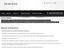 Tablet Screenshot of fixmyifone.com